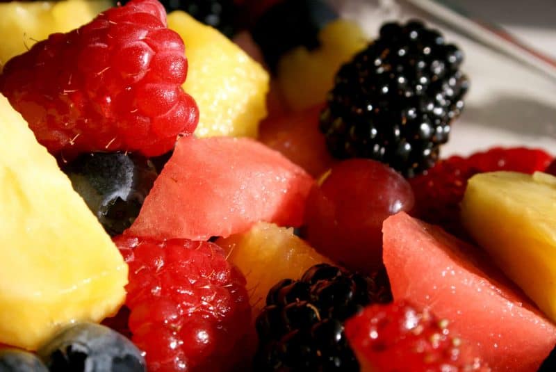 Frutas ricas en antioxidantes